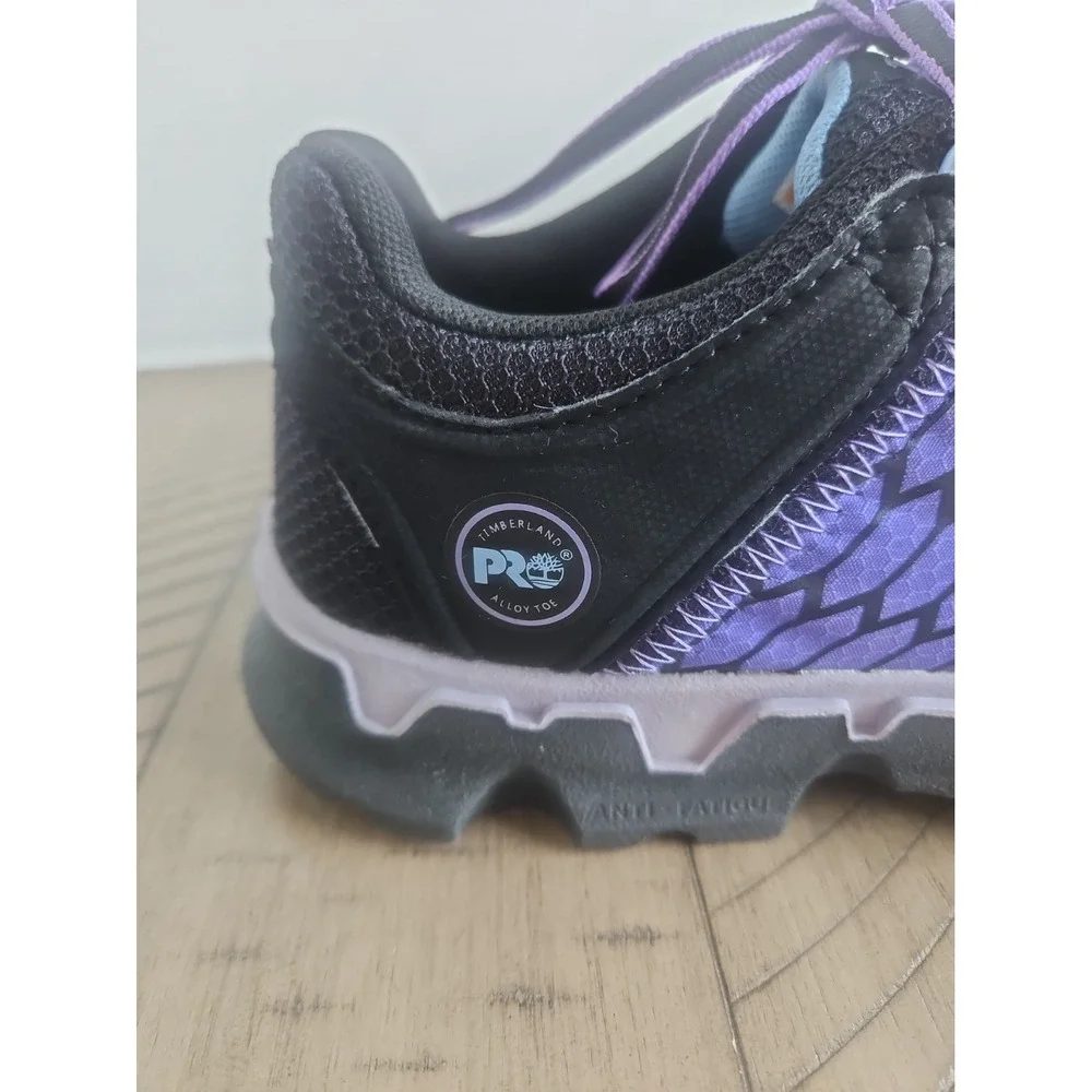 Timberland Pro Sneaker 7 Purple Powertrain Sport Alloy Toe Work Anti Fatigue SD+